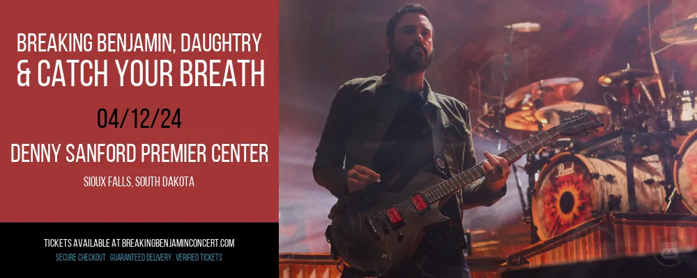 Breaking Benjamin at Denny Sanford Premier Center